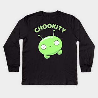 Final Space Mooncake Chookity Pok - Funny Kids Long Sleeve T-Shirt